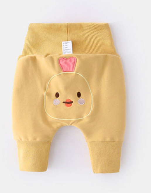 MiniMiracles Store 嬰兒純棉高腰護肚褲 可愛立體動物造型 柔軟親膚