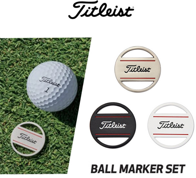 2025 타이틀리스트 볼마커 세트 TA25BMS, 단품, 1개