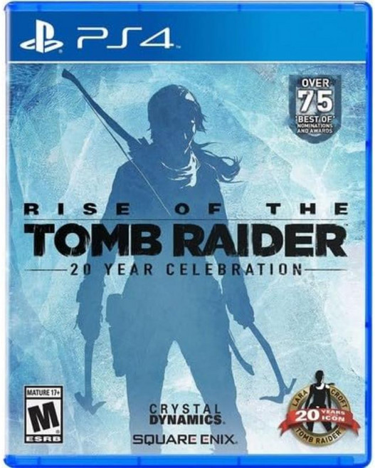 툼 레이더 라이즈 20주년 기념 에디션 PS4 탐험 생존 고전