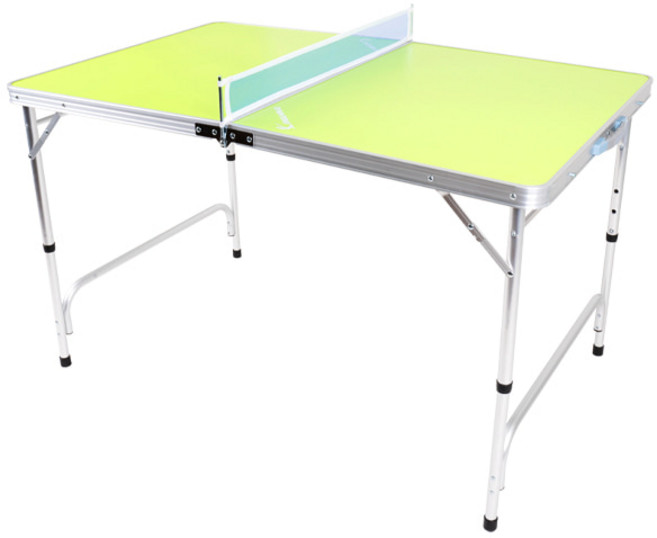 아이워너 접이식 미니 탁구대, 라임, 1개