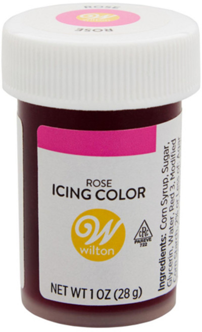 웰베이킹 Wilton 색소 로즈 / 아이싱칼라 앙금플라워 조색, 28.3g, 1개