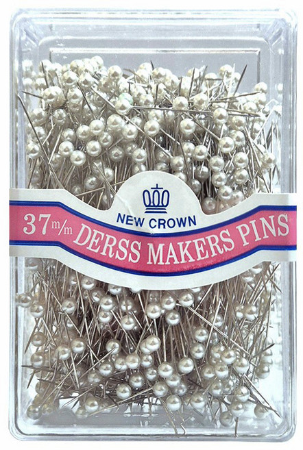 국산 진주시침핀 37mm (롱사이즈) 1000개입, 1개, 진주핀