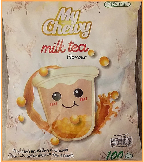 7. 태국 밀크티맛 젤리외 15종 하오리위안 마이츄이 밀크츄 태국젤리 밀크캔디 태국옥수수젤리, 3개, 360g