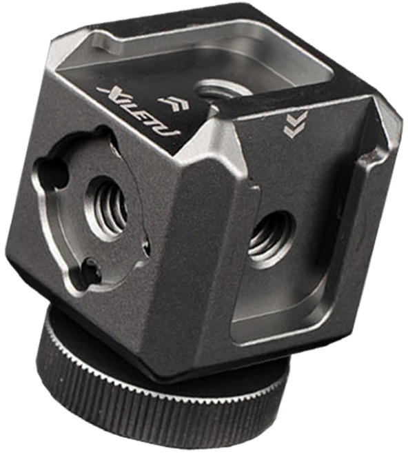 주닉스 멀티 콜드슈 XDS-15 다기능 멀티 헤드 어댑터 카메라 마운트 용품, 1개