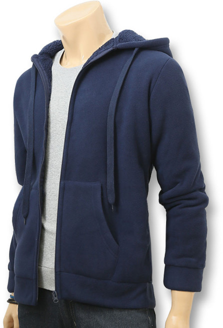 블루포스 세프넌 플리스 본딩 후드집업 남자 양털 점퍼 빅사이즈 남성 아우터