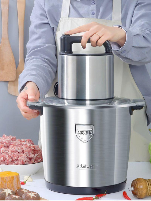 10L 대형 분쇄 믹서 스파이럴 푸드프로세서 업소용 18L 2000W 6날 2날, 6L 1600W 3날
