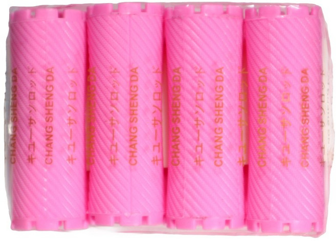 빅사이즈 베이직 대형 파마롯드 펌롯드 헤어롯드 (4종), 1개, 핑크