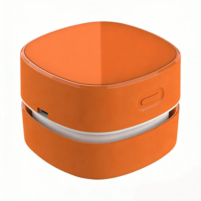 DOODA 迷你桌面吸塵器 電動手持無線 大吸力, 橙 精裝充電款 Type - C, 橙 精裝充電款 Type - C