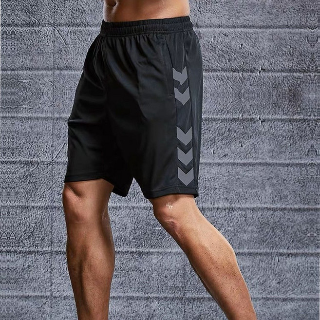 運動短褲 涼感透氣五分褲