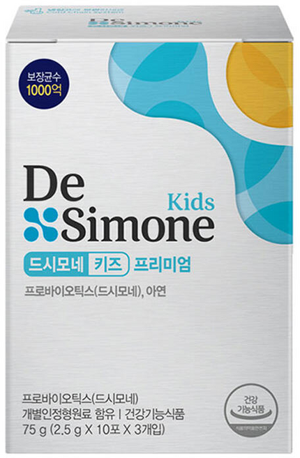 드시모네 키즈 프리미엄, 2.5g, 30개