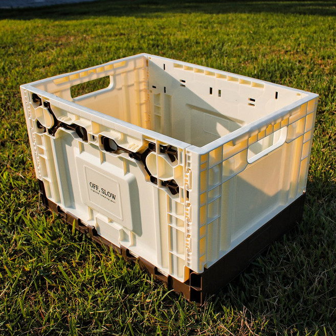 오프슬로우 대나무 폴딩박스 상판 캠핑세면대 개수대 테이블 수전 차박 세트, 4. 오프슬로우 폴딩박스