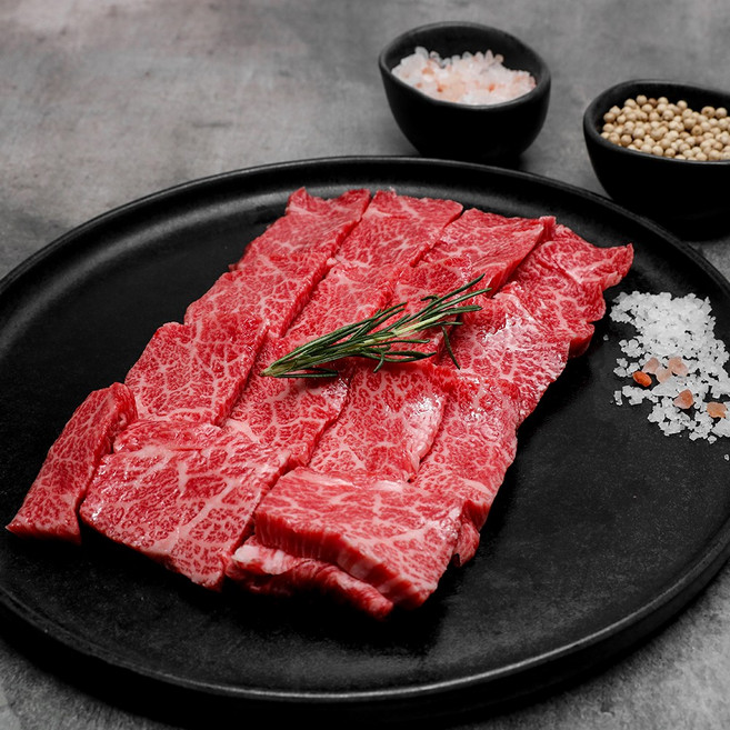 [바른미소고기]한우 1+등급 이상 살치살 구이250g, 1개, 250g