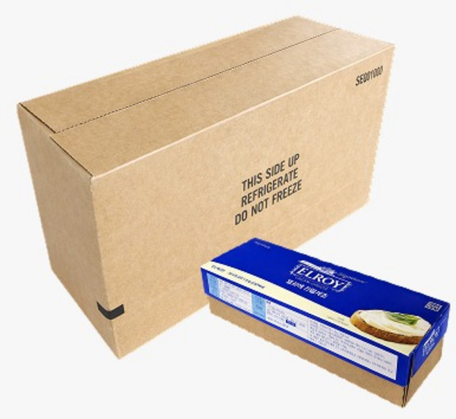 엘로이크림치즈 냉장 / 미국산 아이스박스포함, 10개, 1.36kg