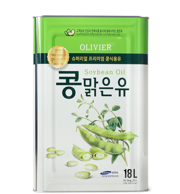 올리비에 콩맑은유, 4개, 18L