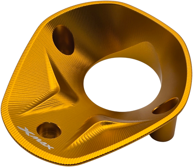 XMAX300 25년식 전용 체키스 머플러팁 리어 드레스업 튜닝파츠, 골드, 1개