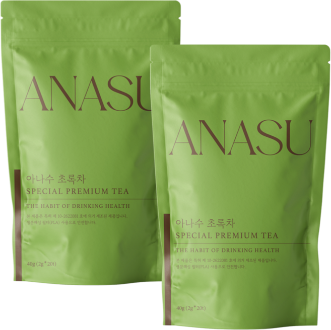 아나수 당뇨 혈당 관리 특허제조 여주 돼지감자 티백차, 2g, 2개, 20개입