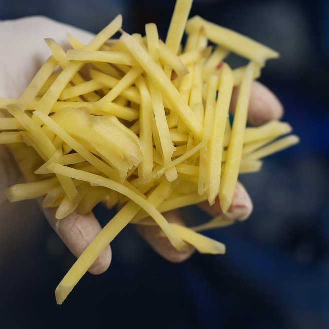 국산 냉장 진공포장 깐생강 생강채, 1개, 1kg