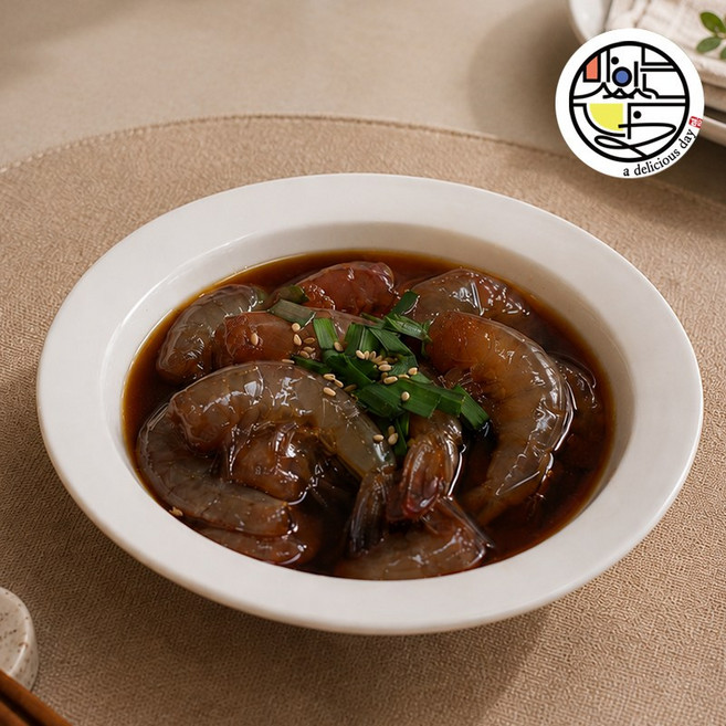 밥도둑 머리제거 간장새우장 250g, 단품, 단품