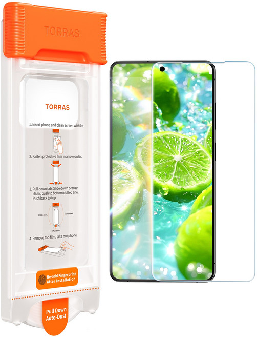 토라스 OrigArmor 3D 풀커버 AR 초고화질 무반사 강화유리 액정보호필름, 1세트