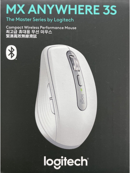 로지텍 코리아 무선 마우스 MX ANYWHERE 3S MR0083, 화이트