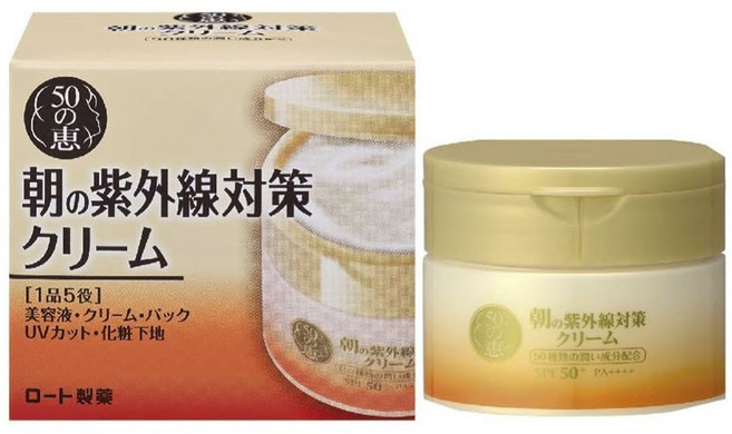 50惠 晨間紫外線防護霜, 1個, 90g