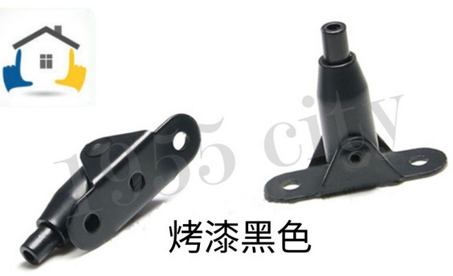 鋼索活動固定座 鋼索掛鉤 掛畫掛圖配件 左右搖擺頭, 黑色, 1個