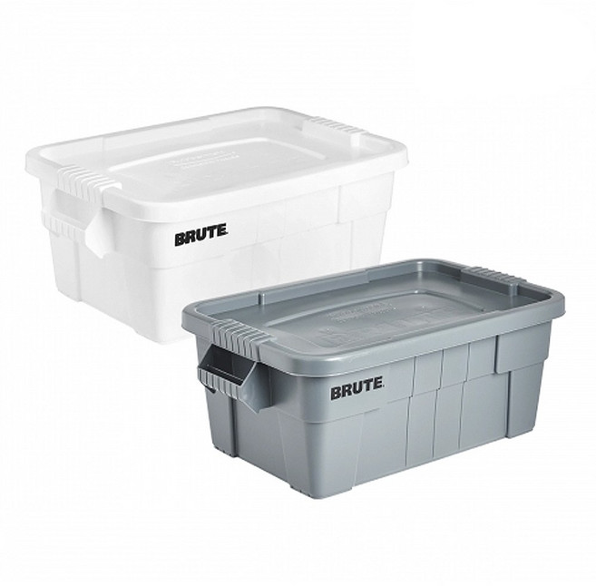 러버메이드 토트박스 53L 브루트 박스, 회색, 1개