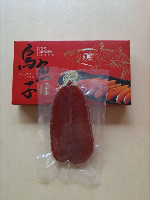台灣烏魚子 - 整片嚴選烏魚子 海鮮美食 伴手禮推薦, 1個, 3兩