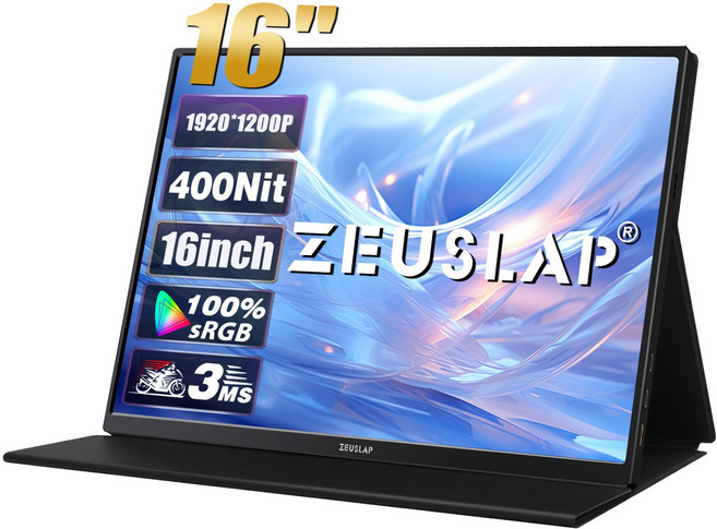 제우스랩 Z16 LITE 16인치 FHD 포터블 모니터, 35.5cm