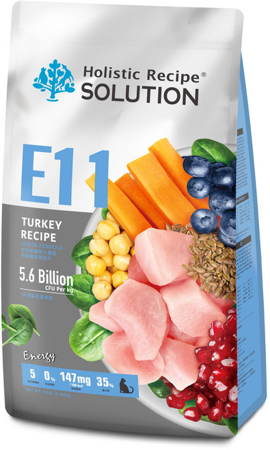耐吉斯 E11 優腎火雞餐-熟齡貓低磷｜熟齡貓糧 低磷配方 火雞肉 無穀, 4.5kg, 1個, TURKEY