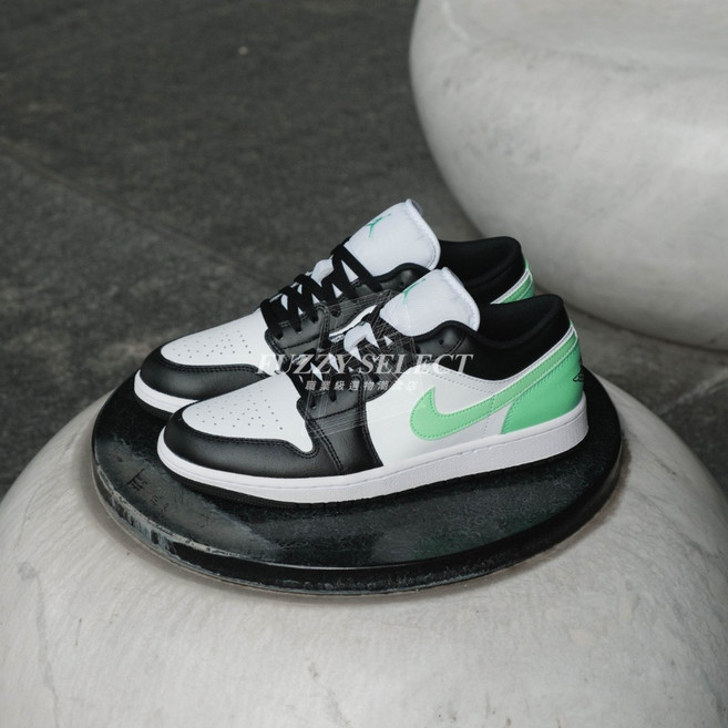 Air Jordan 1 Low 男鞋 綠光 553558-131