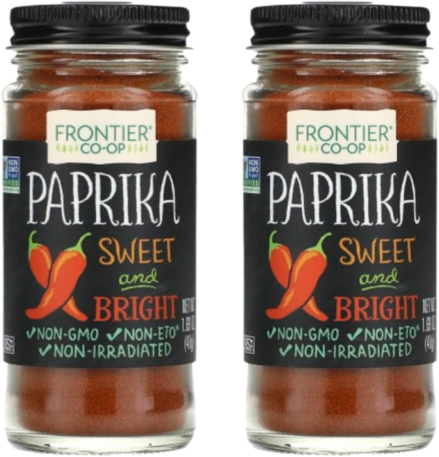 프론티어내츄럴 파프리카 그라운드, 48g, 2개