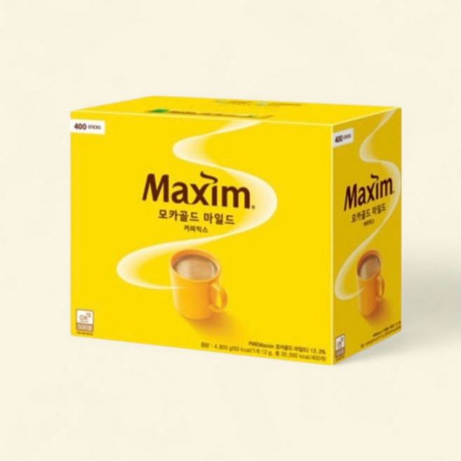 맥심 모카골드 마일드 커피믹스, 12g, 400개입, 1개