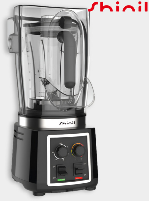 26년형 신일 대형 믹서기 대용량 업소용 초고속 블렌더 분쇄기 스텐 믹서기 김장, 블랙 SMX-BR2205NW