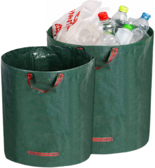 애져요 대용량 방수 분리 수거 정리함, 카키