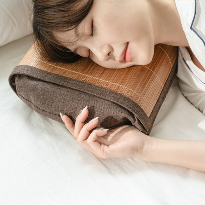 [한빛카페트] 2.6mm 초광 말랑말랑 대나무 베개 40x24cm, 상세 설명 참조