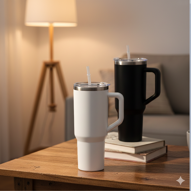 스텐텀블러 1.18L 대용량 빨대 보온보냉컵, 민트(빨대포함), 민트, 1개