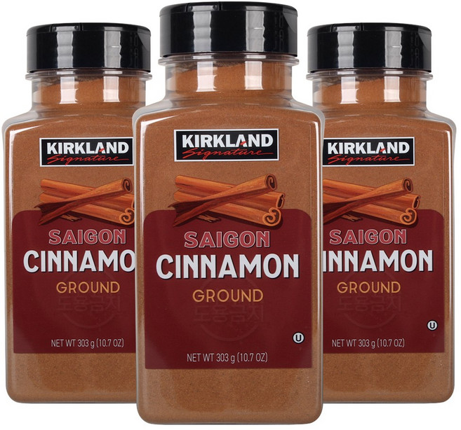 커클랜드시그니춰 시그니춰 그라운드 사이공 시나몬 계피가루, 303g, 3개