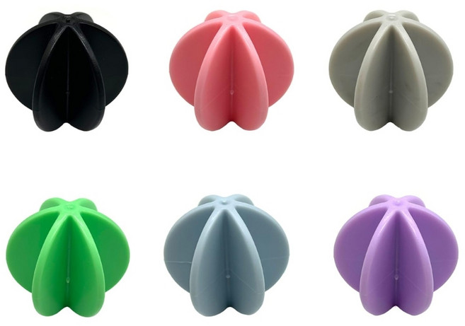 쉐이크 병에 부드럽게 섞일 수 있는 다채로운 단백질 쉐이커 볼 6개 무작위 색상 플라스틱 블렌딩 볼, Mixed color