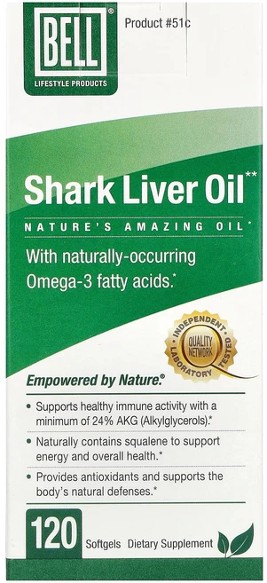 Bell Lifestyle 상어 간유 소프트젤 120정 Lifestyle (벨 라이프스타일), 1개 - 쿠팡