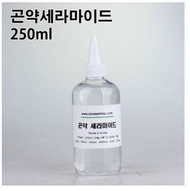 곤약 세라마이드 250ml, (무료배송)곤약 세라마이드 250ml, 클리어