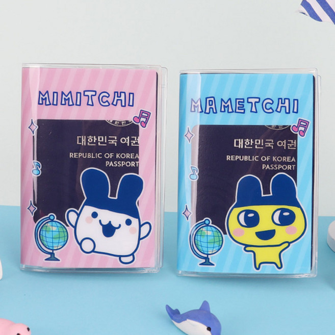 귀여운 케릭터 디자인으로 여행갈때 함께하면 좋은 다마고치 트윙클 여권 케이스