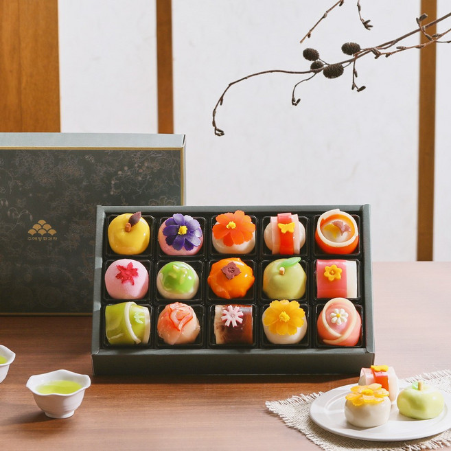 [수예당] 화과자 3호 (쇼핑백 증정+띠지), 1개