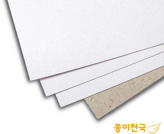 종이천국 두꺼운 도화지 마분지 마닐라지 240g A1(840X594) 10매