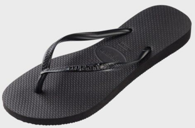 하바이아나스 havaianas 슬림 플립플랍 Black
