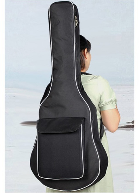 後背吉他袋 吉他背袋 適用38吋 41吋（10mm加棉袋） 古典吉他袋 吉他厚袋 吉他後背袋, 1個