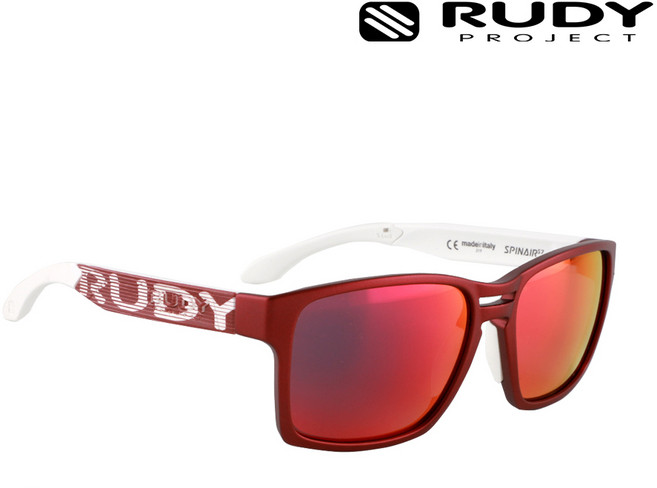 루디프로젝트 스핀에어 57 라우드 빅로고 스트라이프 스포츠패션 선글라스