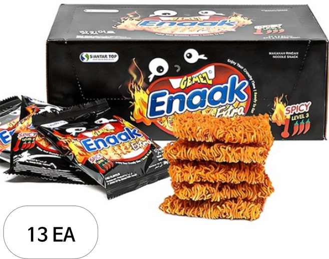 에낙 게메즈 라면과자 스파이시, 672g, 13개