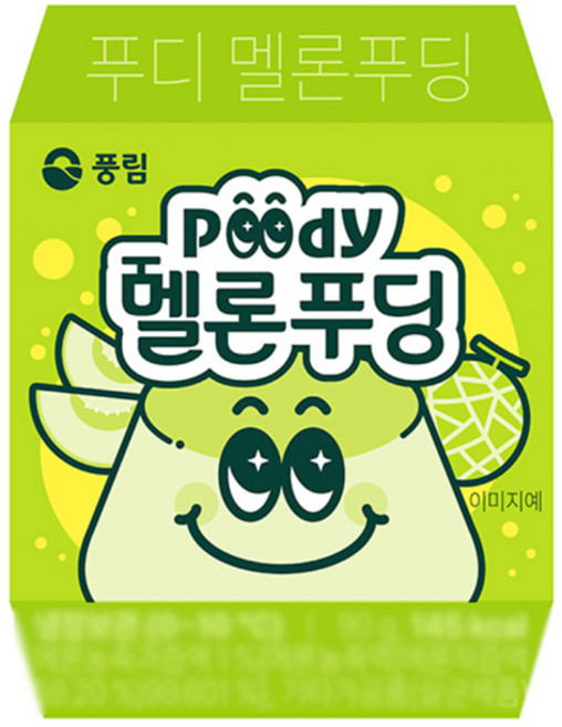푸디 멜론푸딩, 6개, 90g