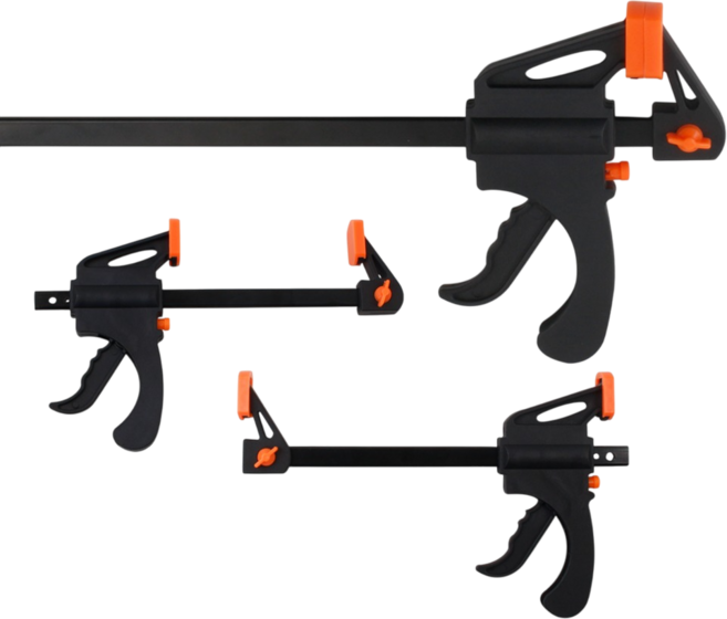 ITL 퀵그립 직각 클램프 목공용 고정 핸디 바이스 집게 홀딩 목재